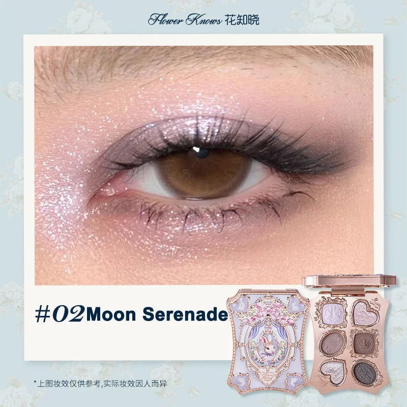 Flower Knows Snow Ballet Collection Perfume Satin Makeup Palette Blush Lip Duo Long Lasting Lip Color Romantic Balletcore Beauty