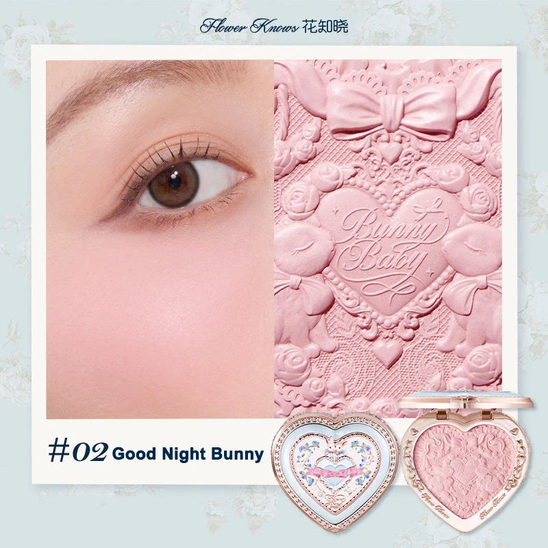 Flower Knows Snow Ballet Collection Perfume Satin Makeup Palette Blush Lip Duo Long Lasting Lip Color Romantic Balletcore Beauty