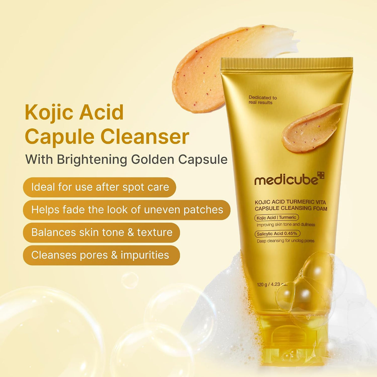 medicube Facial Cleanser Azelaic Acid Whip Cleanser