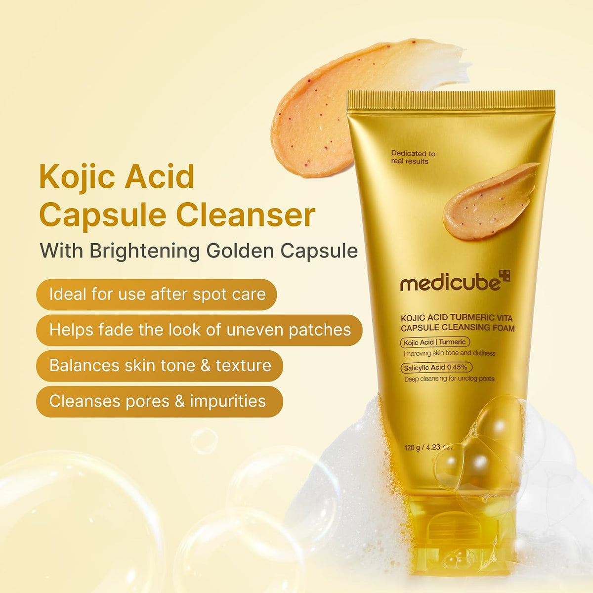medicube Facial Cleanser Azelaic Acid Whip Cleanser