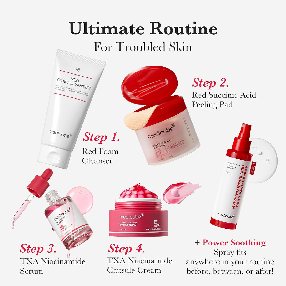medicube Facial Cleanser Azelaic Acid Whip Cleanser