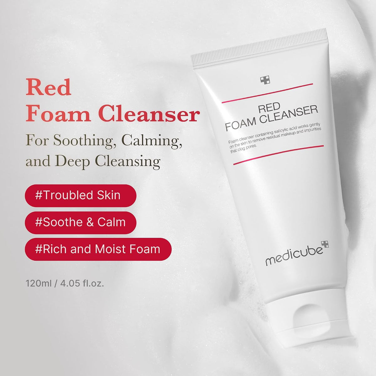 medicube Facial Cleanser Azelaic Acid Whip Cleanser