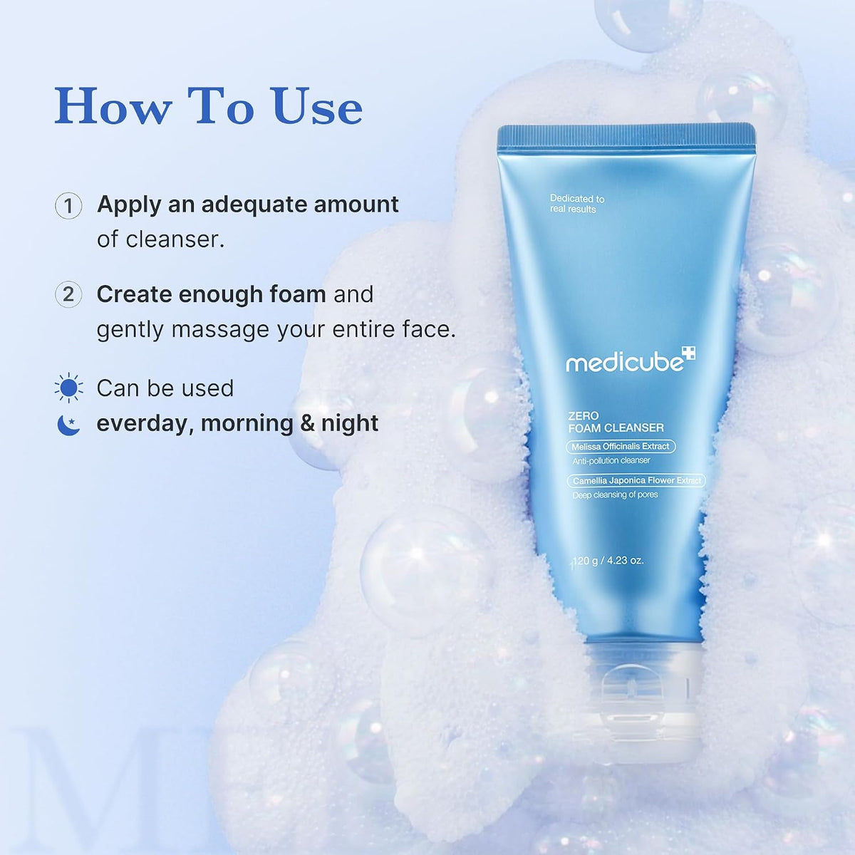 medicube Facial Cleanser Azelaic Acid Whip Cleanser