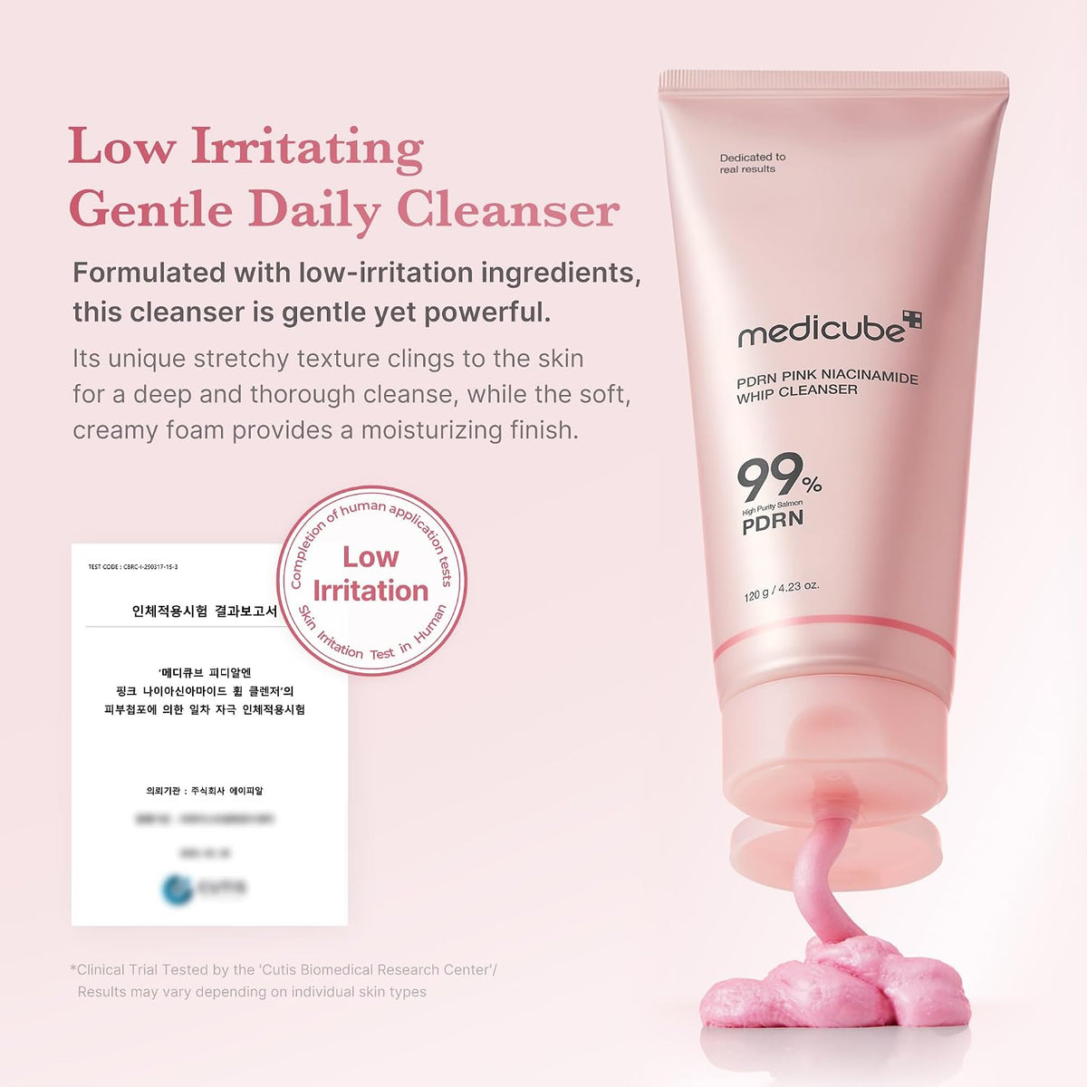 medicube Facial Cleanser Azelaic Acid Whip Cleanser
