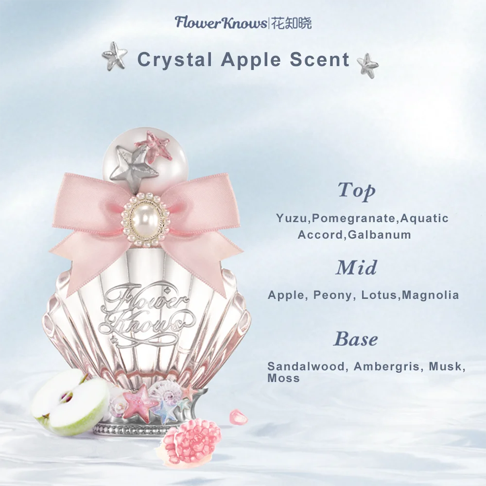 Flower Knows Snow Ballet Collection Perfume Satin Makeup Palette Blush Lip Duo Long Lasting Lip Color Romantic Balletcore Beauty