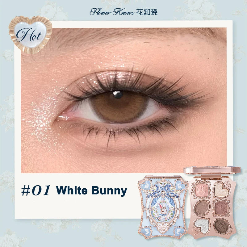 Flower Knows Snow Ballet Collection Perfume Satin Makeup Palette Blush Lip Duo Long Lasting Lip Color Romantic Balletcore Beauty